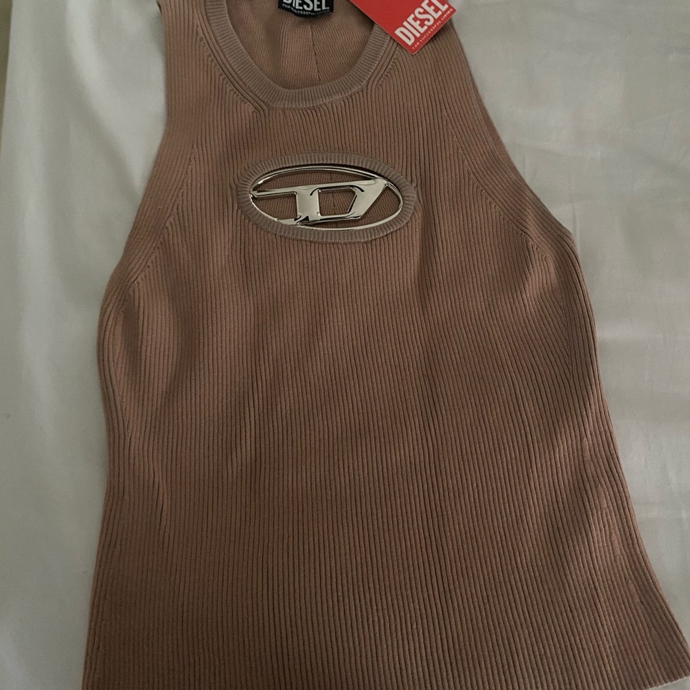Diesel Women's Brown Tank Top